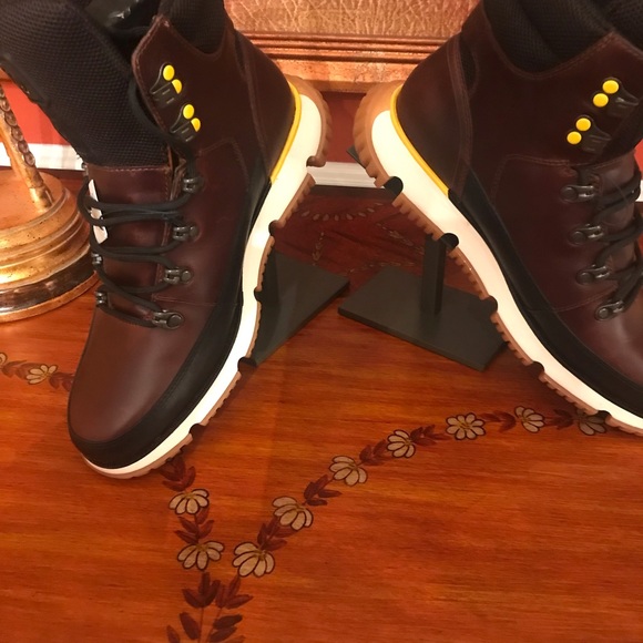 Cole Haan Men’s Cole Haan 4.Zerogrand Hiker WP 10 Brown - Picture 4 of 9